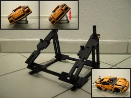 Adjustable Side Vertical Stand for 42056 Porsche 911 GT3 RS