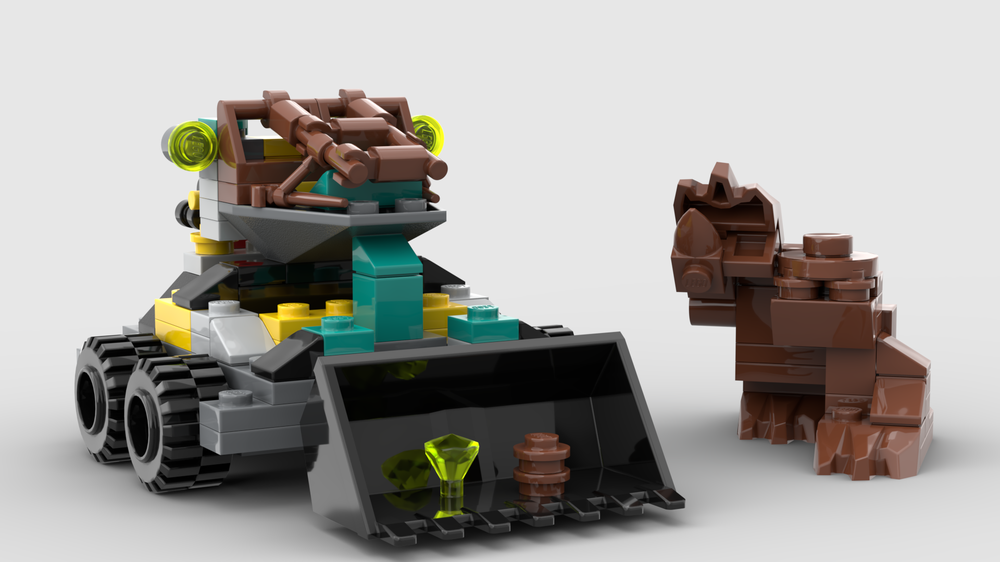 Lego Mini Rock Raiders - Loader Dozer