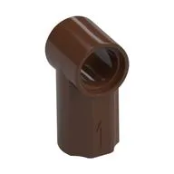 Technic Axle and Pin Connector Angled #1 / Brown