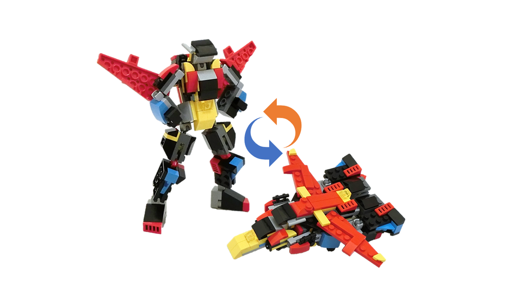 Lego 31124 Alternative Build - Transformable Robot “NAI-KORE”
