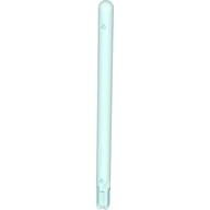 Lego Weapon Lightsaber Blade 8L with Axle / Trans-Light Blue