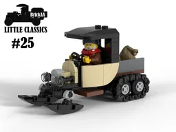 Little classics #25 - Tan snow car