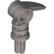Large Figure Weapon, Claw / Tooth / Hook 2 x 3 with Axle and Hole / Pearl Light Gray