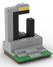 Minecraft Ruined Portal MOC