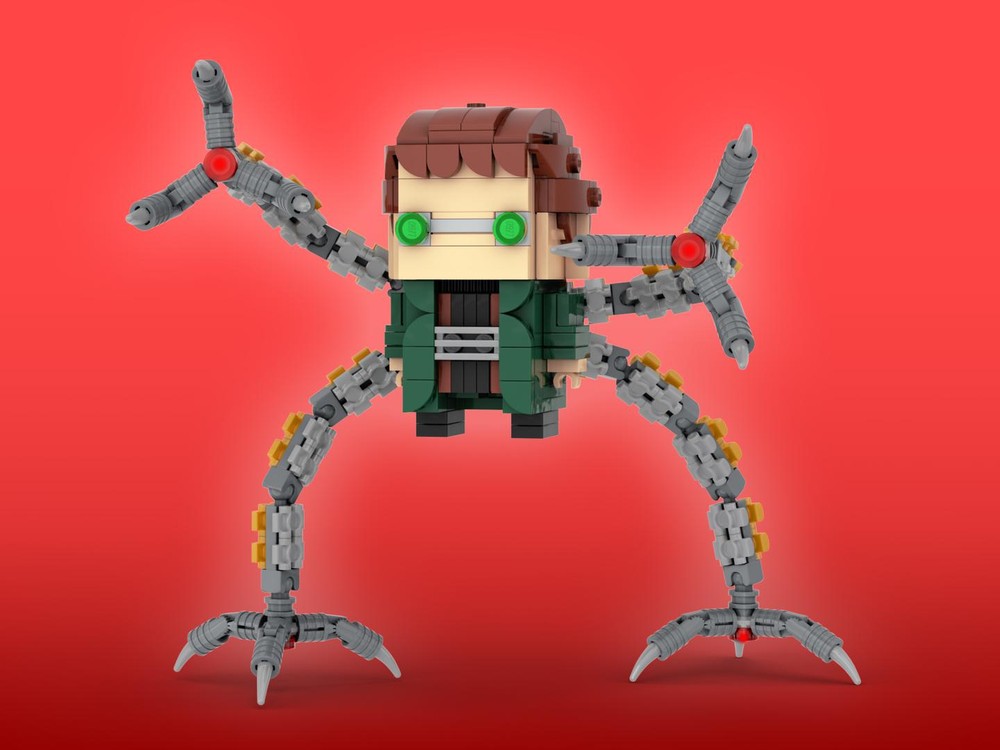 Lego Doc Ock Brickheadz LEGO MOC - Marvel Studios Spider-Man: No Way Home