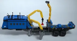 Semitrailer for offroad adventure truck