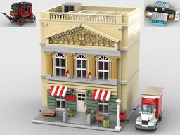 Modular Post Office in Neoclassical style