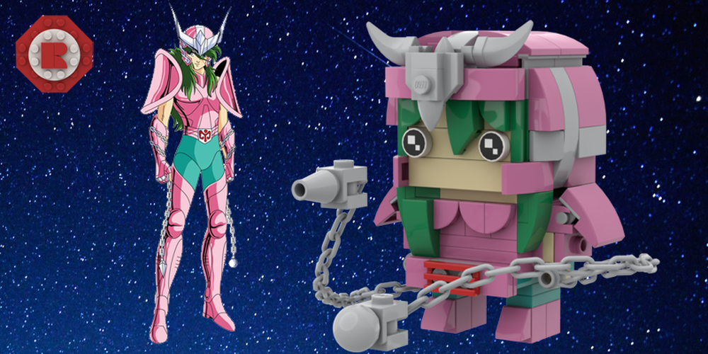Lego MOC - Saint Seiya, Andromeda Shun, CdZ Cavalieri dello Zodiaco, Andromeda