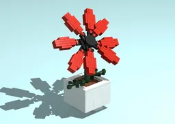 Simple potted flower