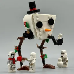 Snowman AT-ST – (Fan‑Made) Build Instructions