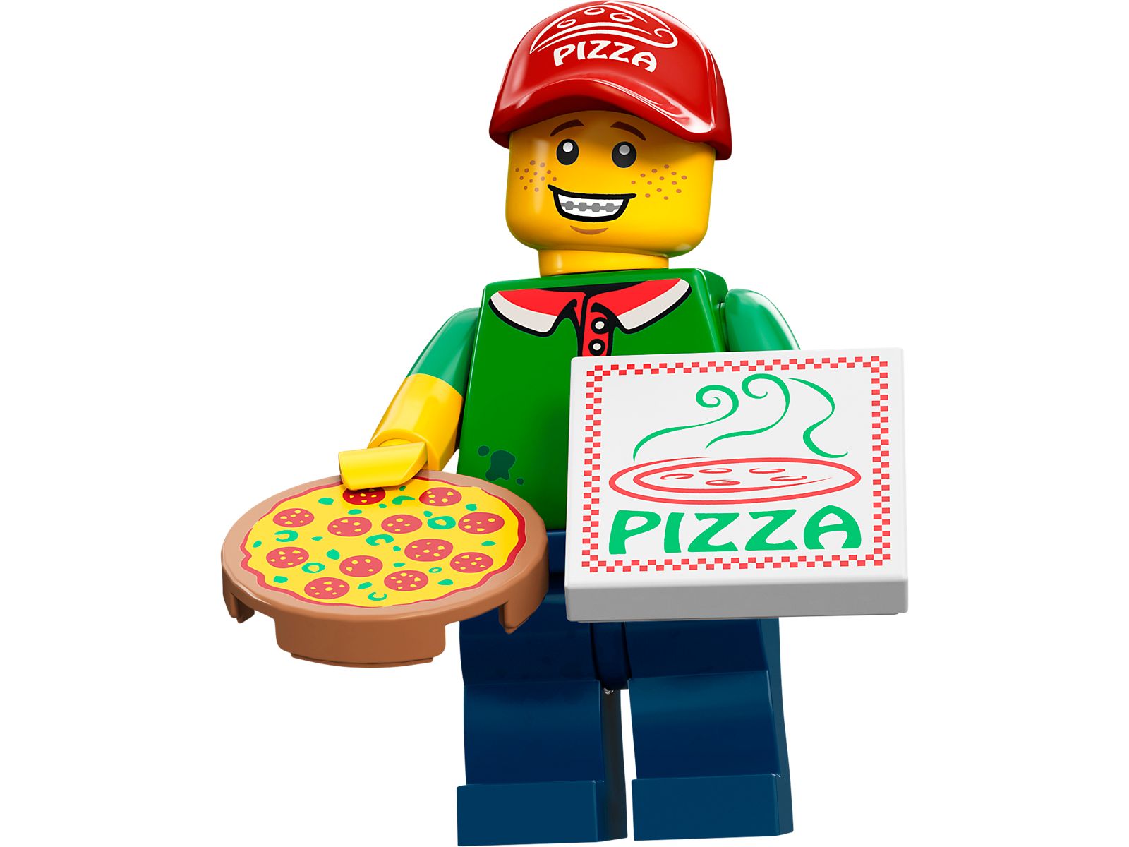 Lego Pizza Delivery Man