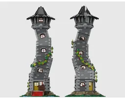 The Crooked Wizard's Tower (Split Design)