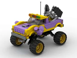 Thanos Monster Truck