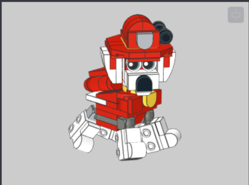 Lego [PAW PATROL] Marshall in his firefighter uniform