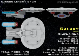 Galaxy Class (with Galaxy X Mods)