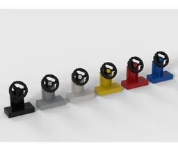 Upscaled steering wheel