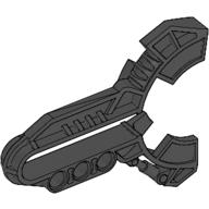 Lego Launcher, Large Figure Weapon, Kanoka Disk Launcher (Matoran) / Black
