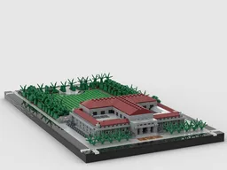 New York Public Library at 1/650th Scale