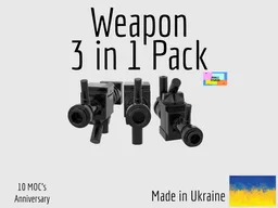 Weapon 3 in 1 Pack