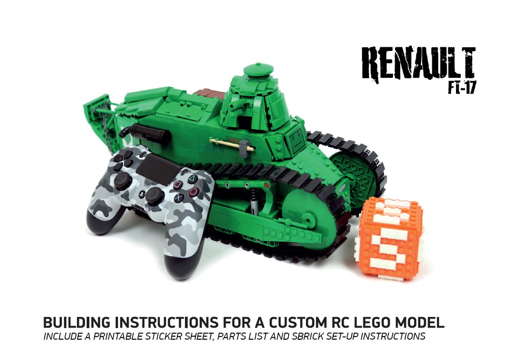 Lego RC Renault FT-17