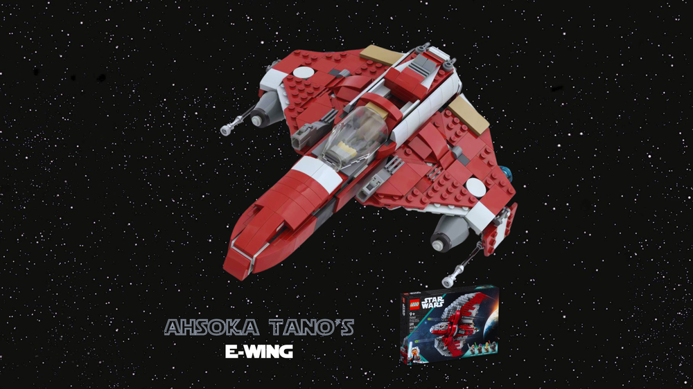 Lego Ahsoka Tano's E-WING - 75362 Alternative