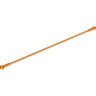 Lego Zipline, 22L with 2 Connectors - Flexible / Orange