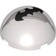 Dome Hemisphere 4 x 4 with Batman Print