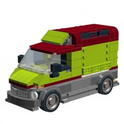 #60150 PIZZA VAN mod
