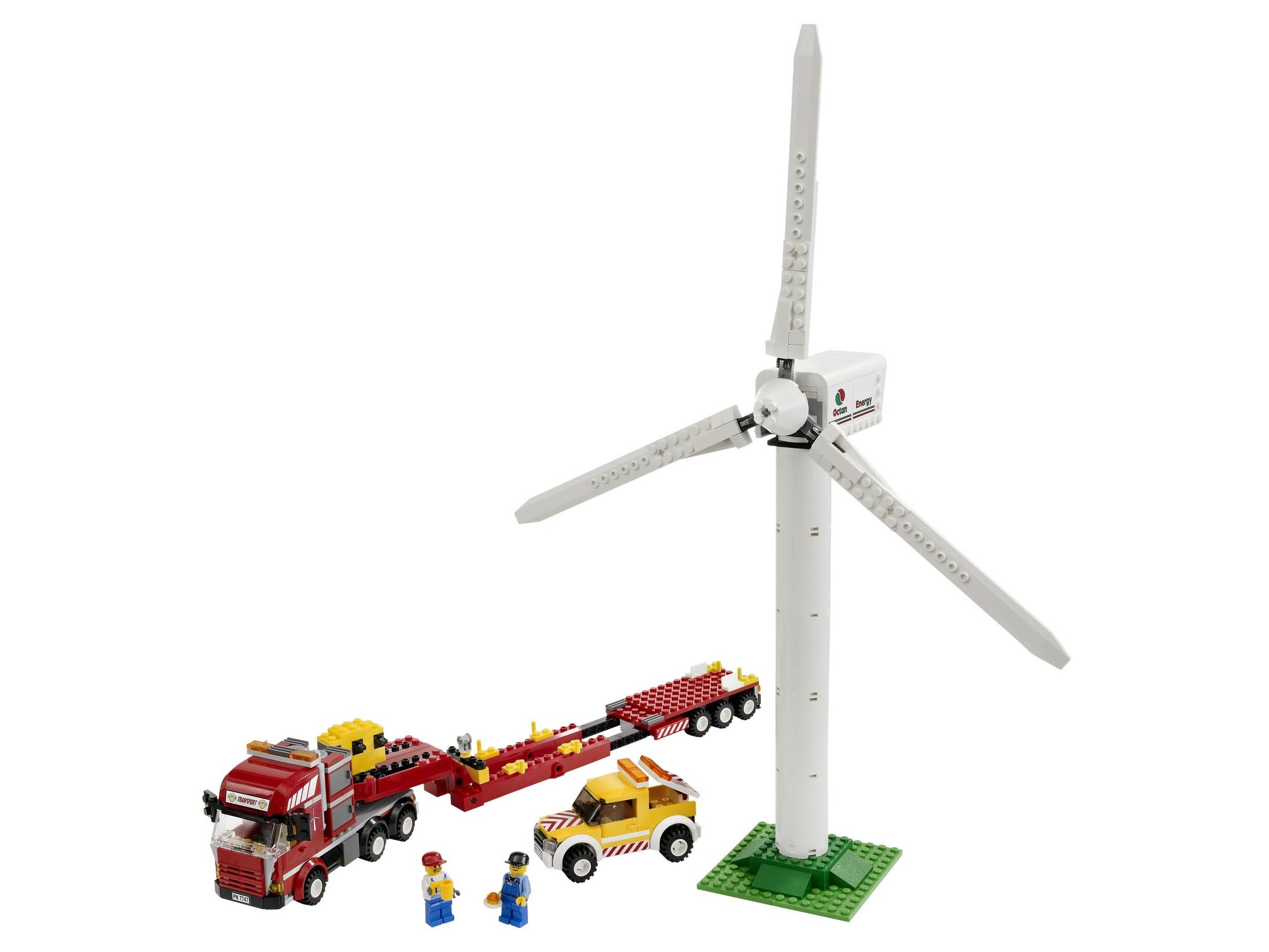 Lego Wind Turbine Transport