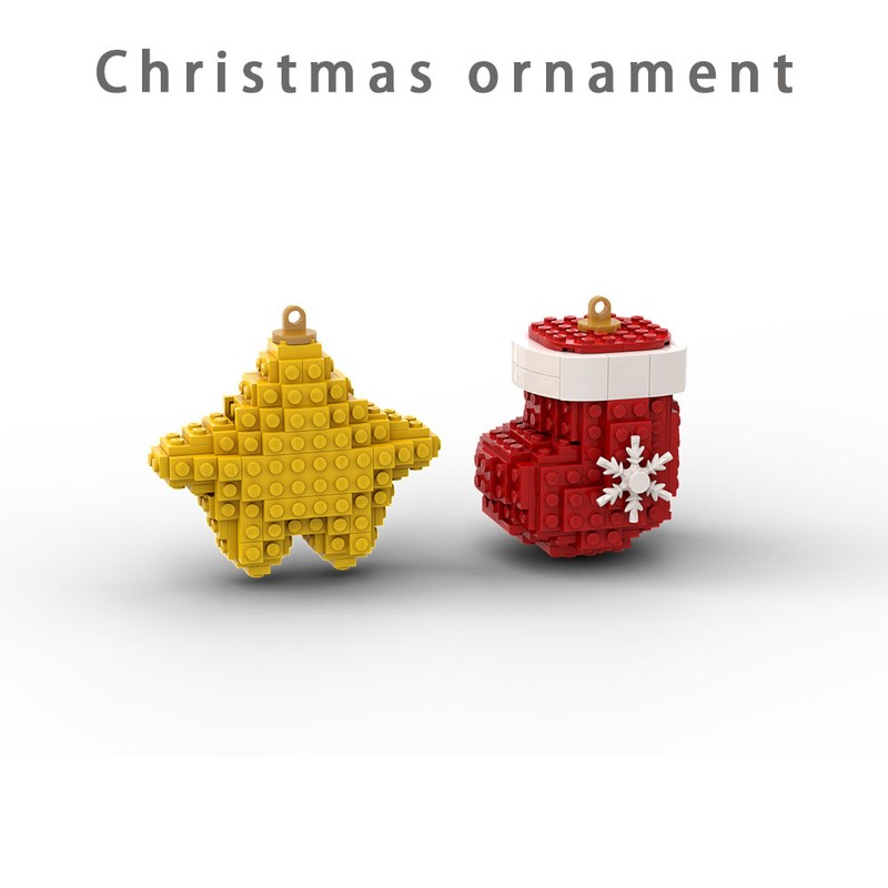 Lego Christmas ornament