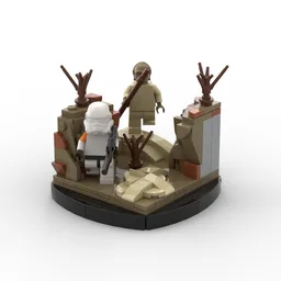 Tatooine Two Figure Diorama