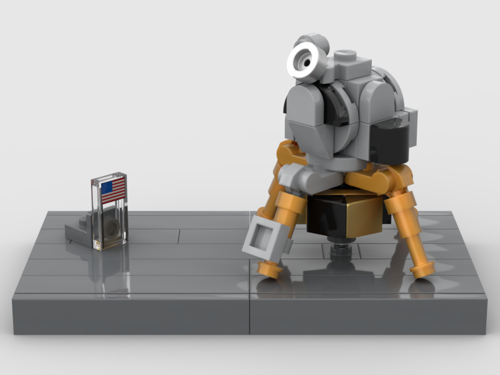 Lego Apollo 11 Tranquility Base 1:160