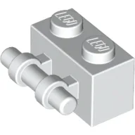 Brick Special 1 x 2 with Handle / White