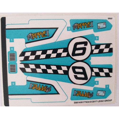 Lego Sticker Sheet for Set 42059-1 / [No Color/Any Color]