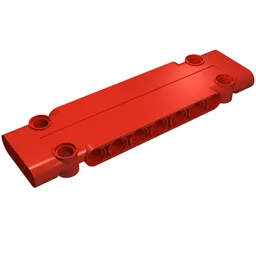 Technic Panel 3 x 11 x 1 / Red