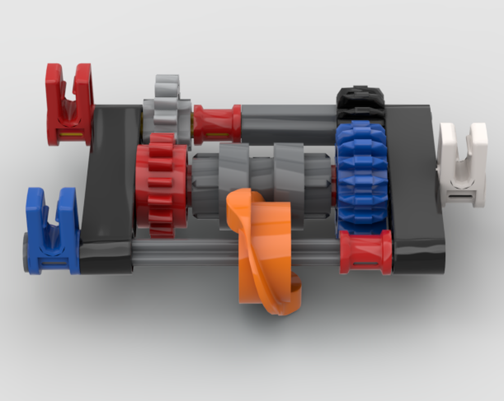 Lego 2 speed gearbox