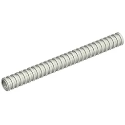 Hose, Ribbed 7mm D. 9L / 7.2cm / Pearl Light Gray