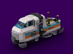 Futuristic Freight Train