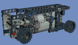 1:32 Powered Car with Front Suspension