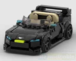 FORD Mustang Black Cabrio