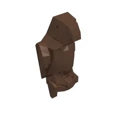 Animal, Bird, Parrot [Plain] / Brown
