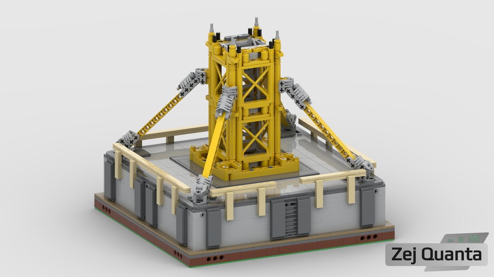 Lego MOC | City - Tower Crane = MILS Base