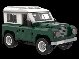4x4 Vehicle Land Rover as created