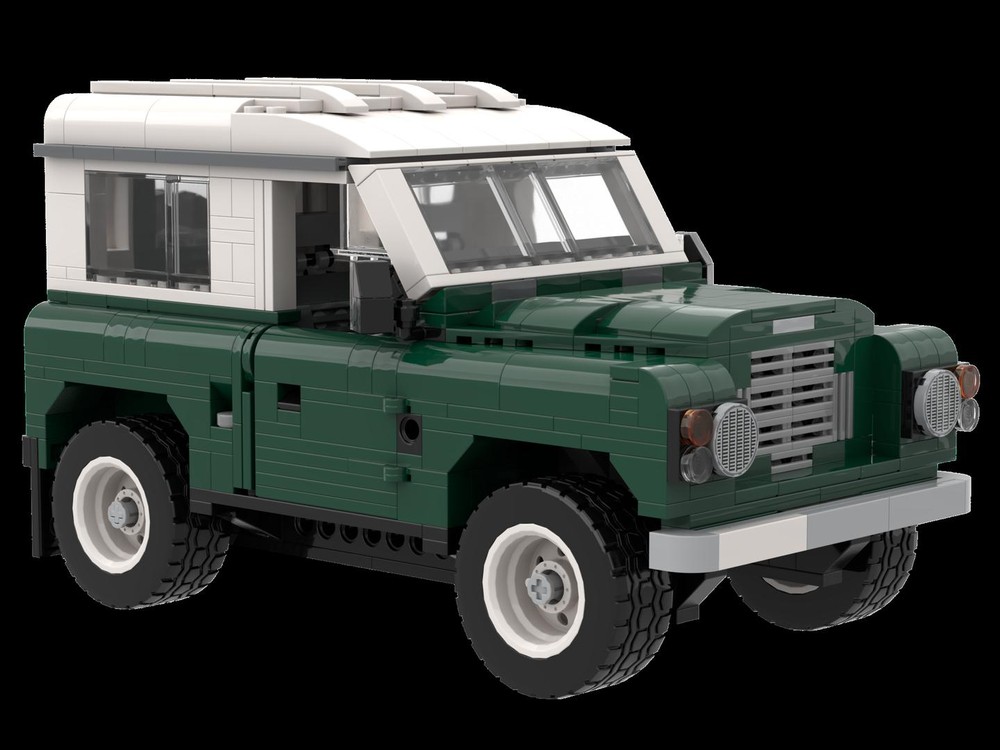 Lego 4x4 Vehicle Land Rover as created