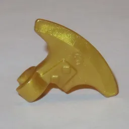 Weapon Axe Head, Clip-on (Viking) [Thin Clip] / Pearl Gold