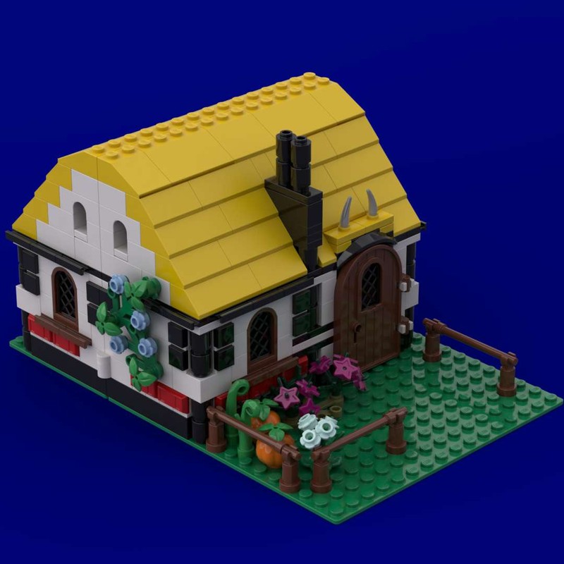 Lego Modern90s Medieval Cottage - Mittelalterliche Hütte