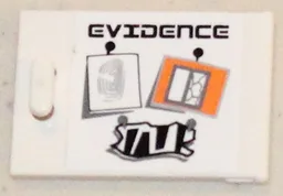 Container, Cupboard 2 x 3 x 2 Door with 'EVIDENCE' Pattern (Sticker) - Set 5985