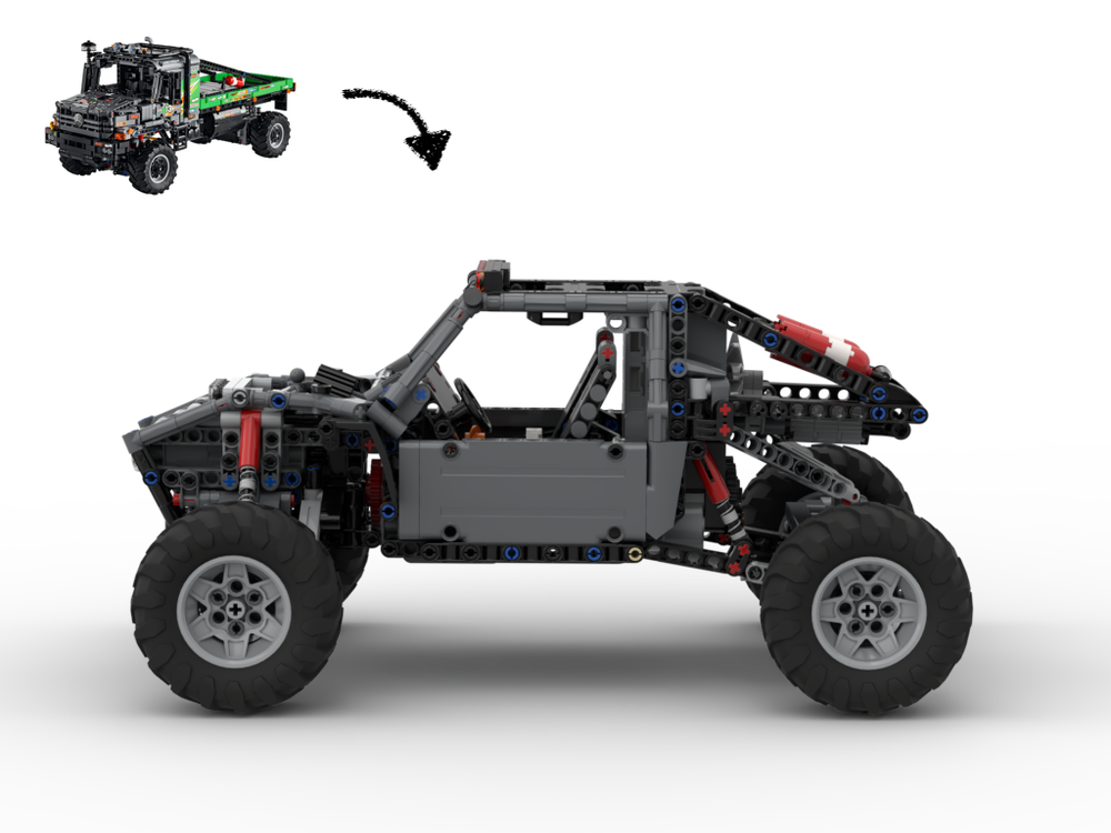 Lego 42129 C model - Ultra 4 Buggy