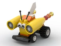 Jet Snail Pulling Tractor