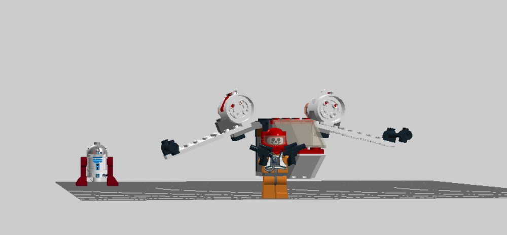 Lego Rum Sleg gunship